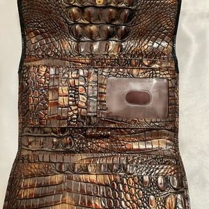 Brahmin trifold wallet.